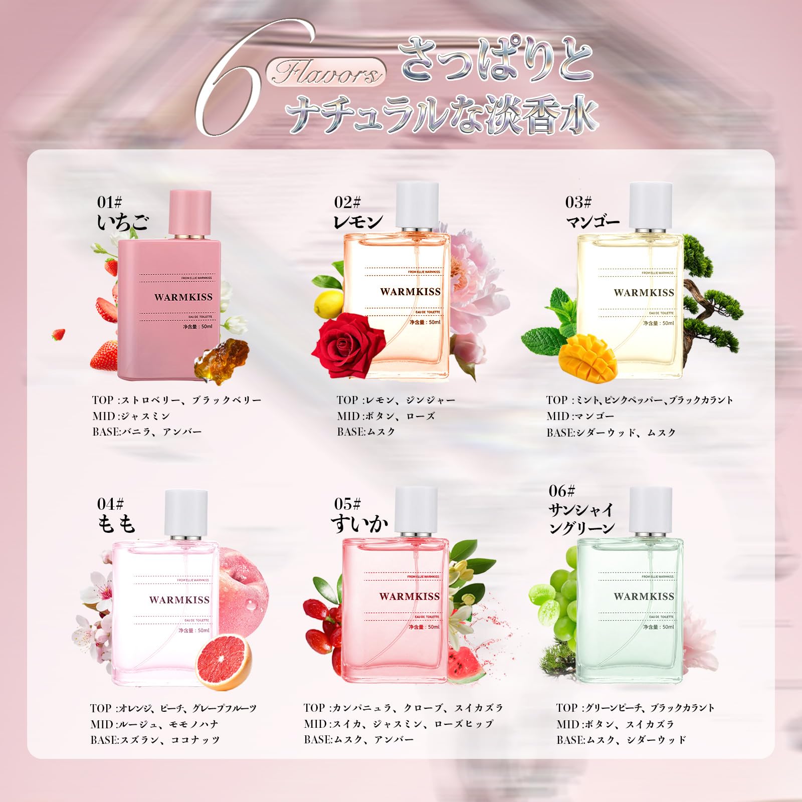 Amazon | Qwesure 香水 レディース用 フルーティースイート オーデ