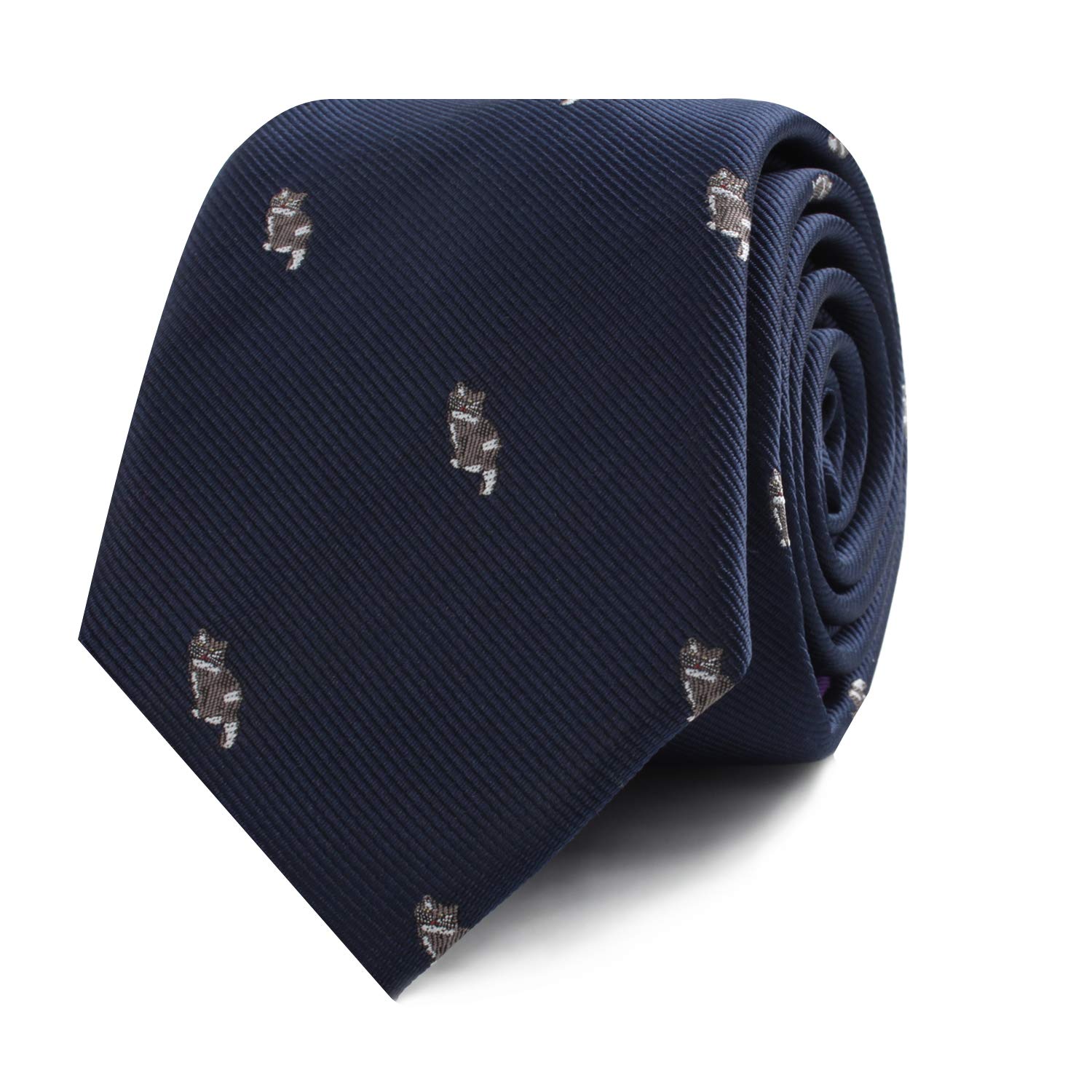 AUSCUFFLINKS Animal Ties | Woven Neckties | Gift for Men | Work Ties for Him | Birthday Gift for Guys