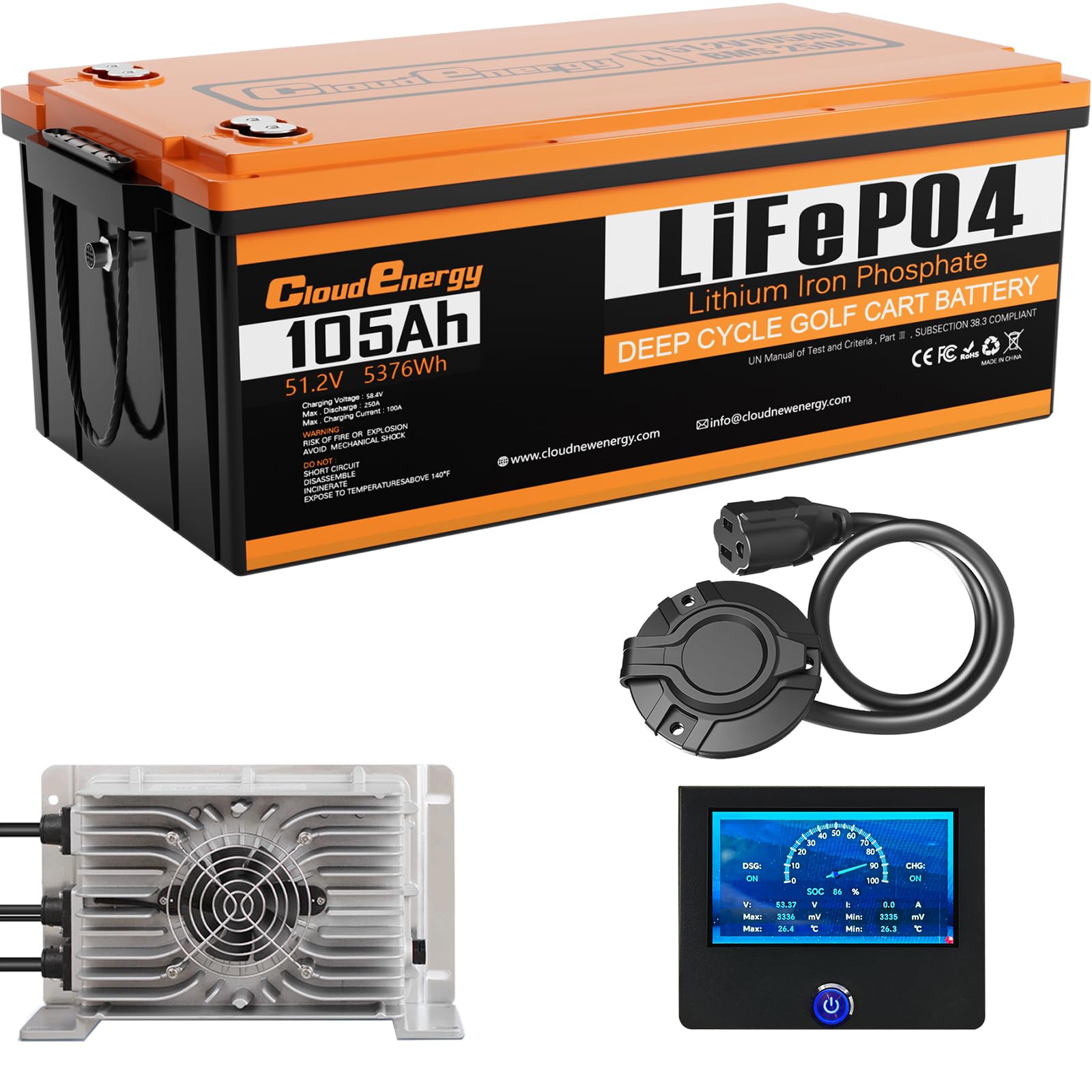 best 36v golf cart lithium battery conversion kit