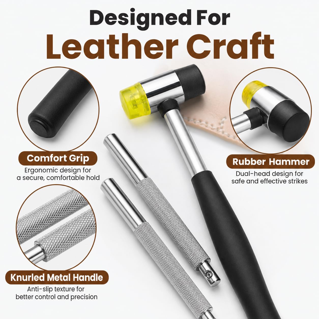 Leather Stamping Tools - Beginner Kit -4