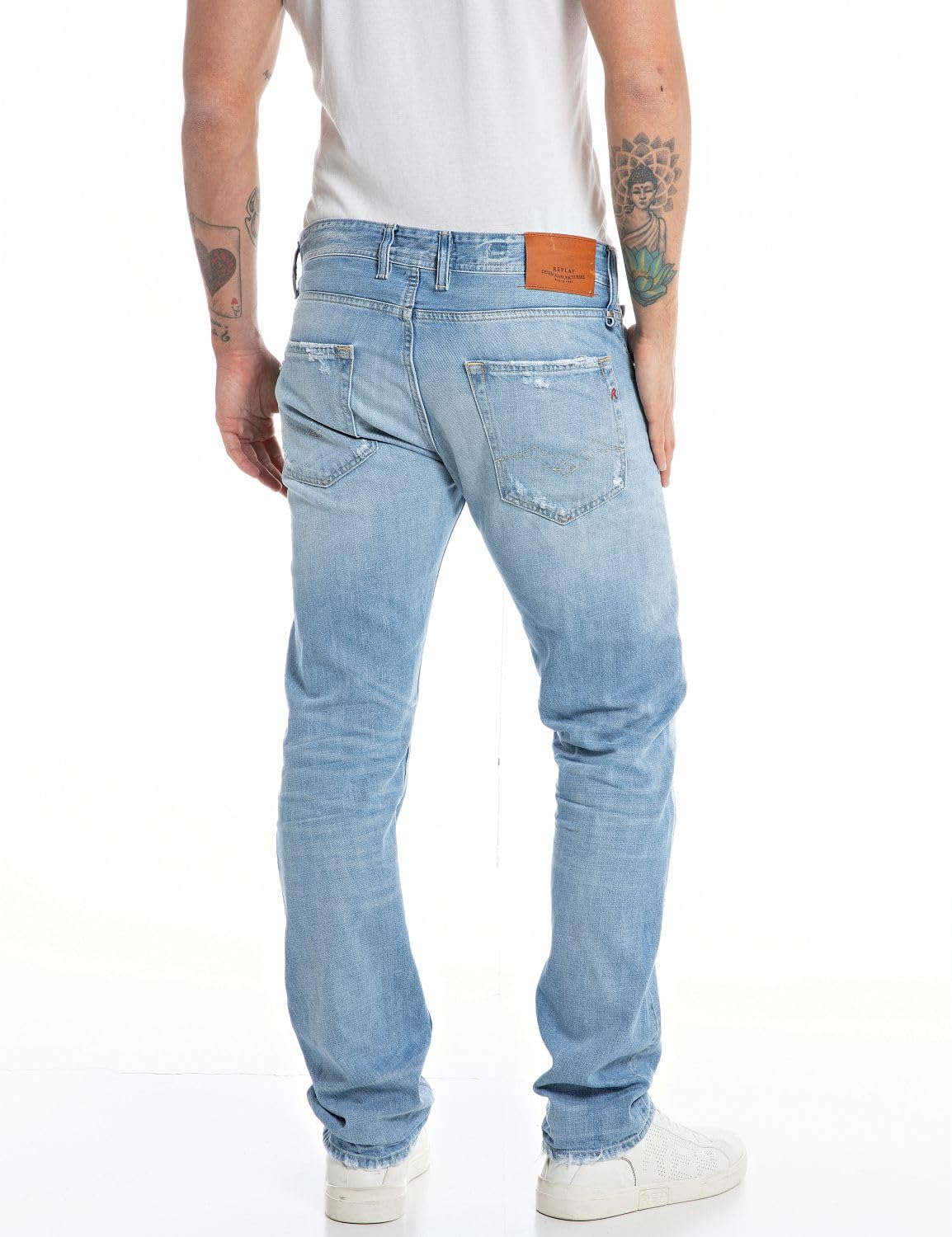 Replay - Ma972q Grover Aged, Jeans Uomo
