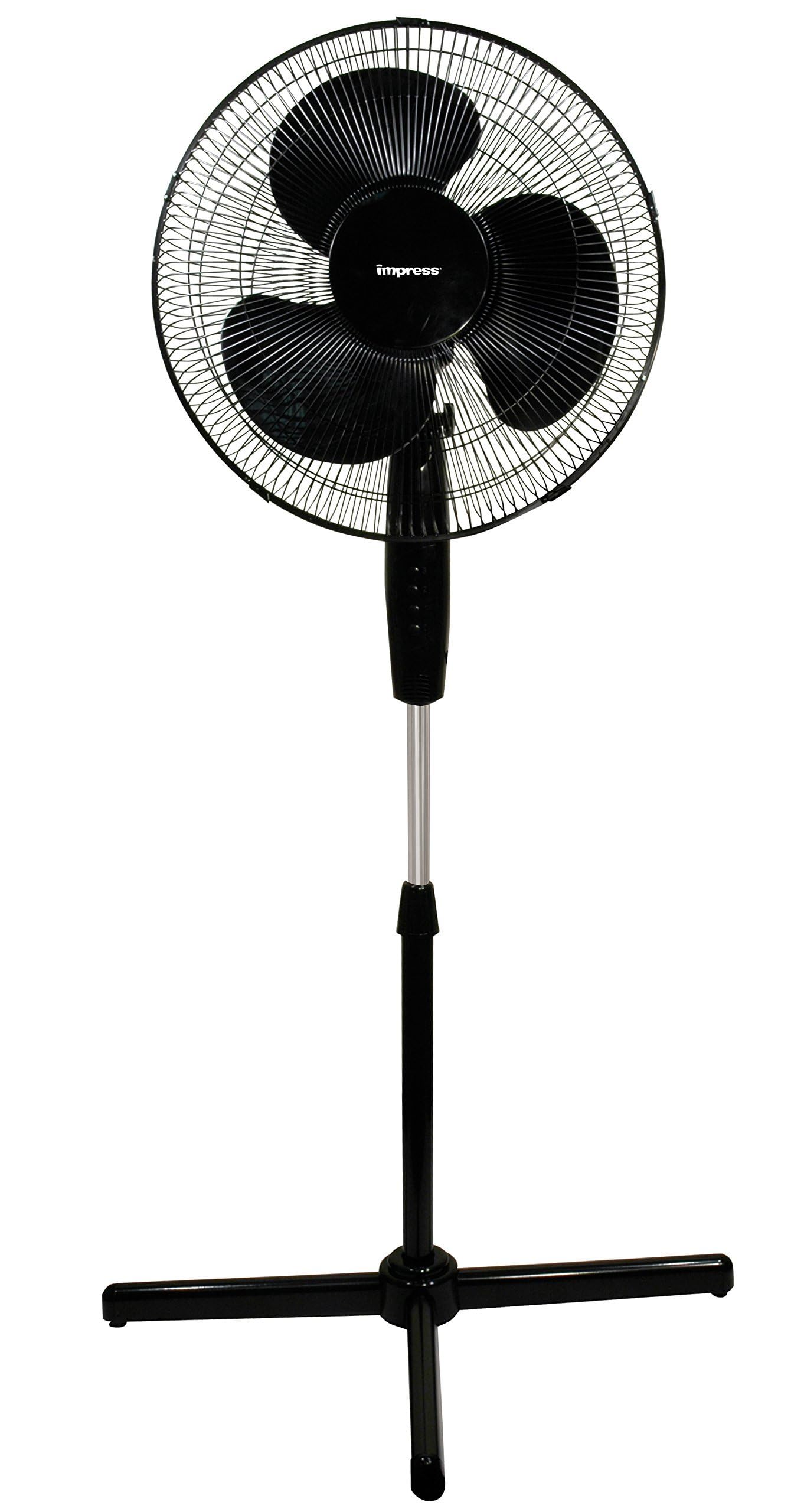 Amazon.com: Impress IM-717B, 16-in oscillating stand fan