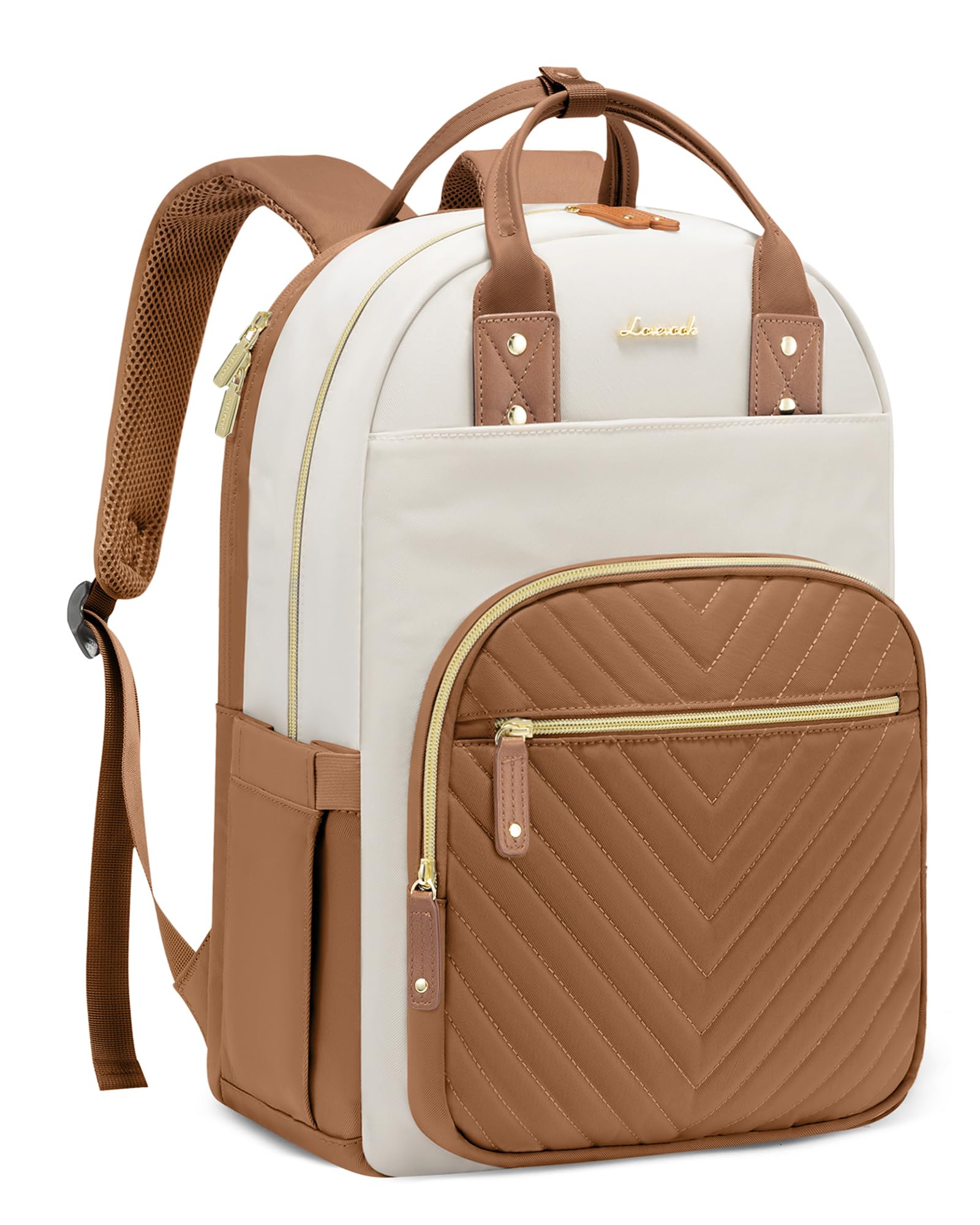Lovevook Laptop Backpack for Women 15.6 Inch, Waterproof Rucksack Bag | Large Work Backpacks Womens for College Uni School Travel, Casual Daypacks