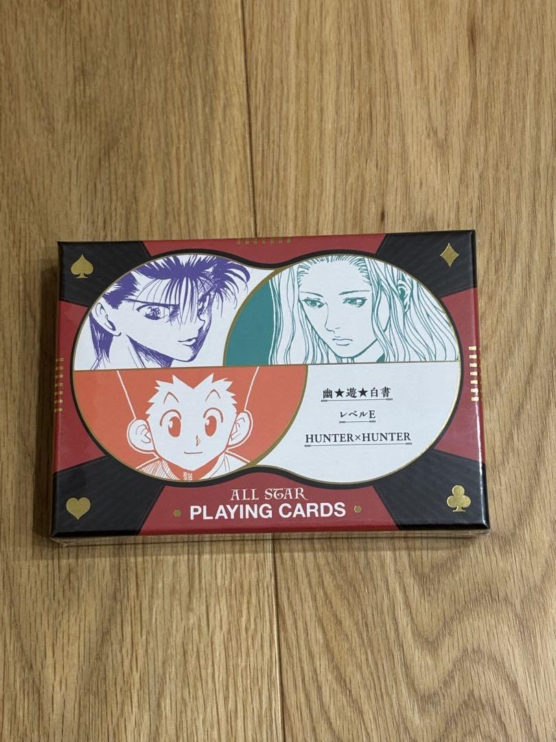 Amazon.co.jp: オールスター箔押しトランプ 箔押しBOX付き 冨樫