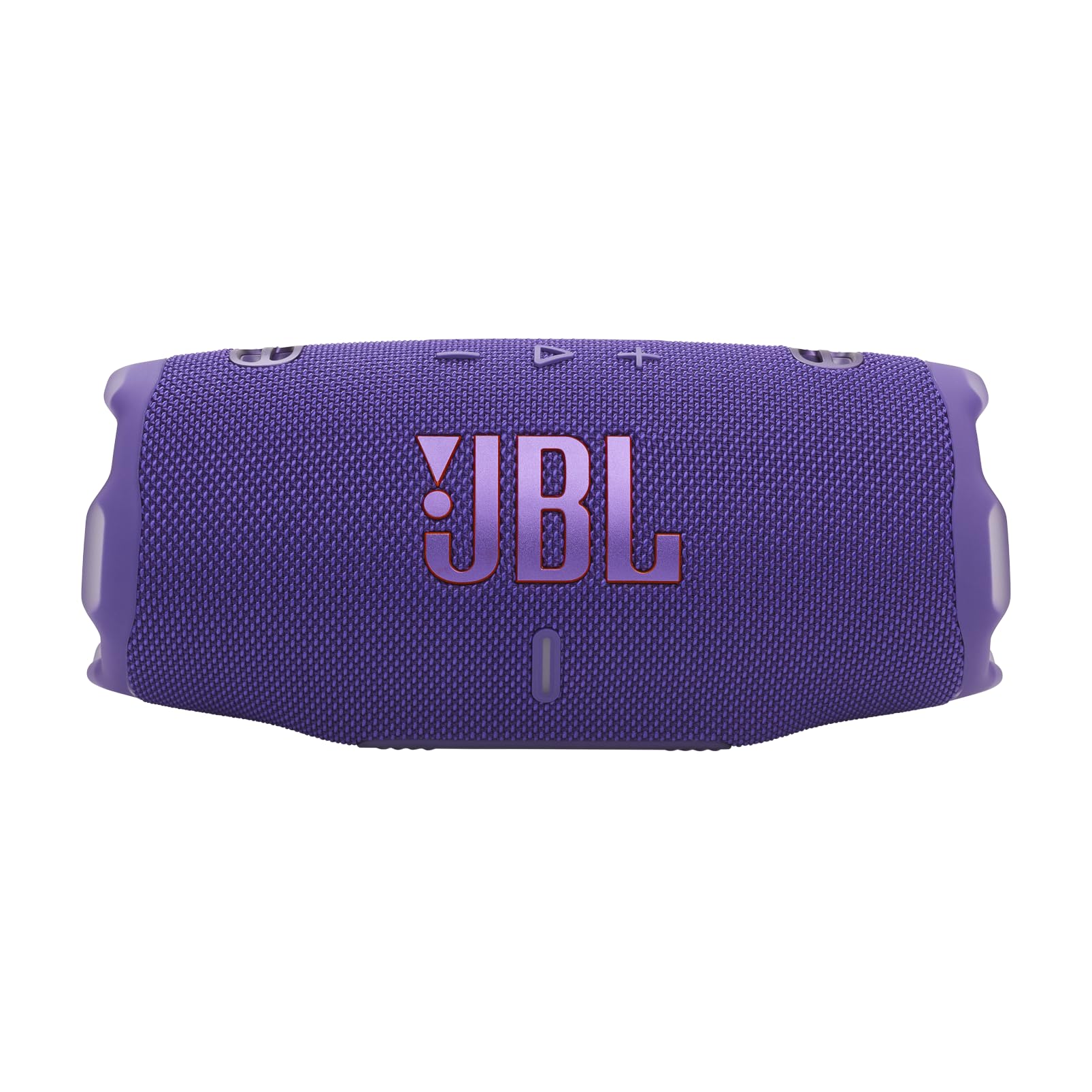 JBL Charge 6 - Portable Waterproof & Drop-Proof Bluetooth Speaker, Bold Pro Sound with AI Sound Boost, 28Hrs of Playtime, Built-in powerbank & Comes with a Sturdy/Removable Carrying Strap (Purple)