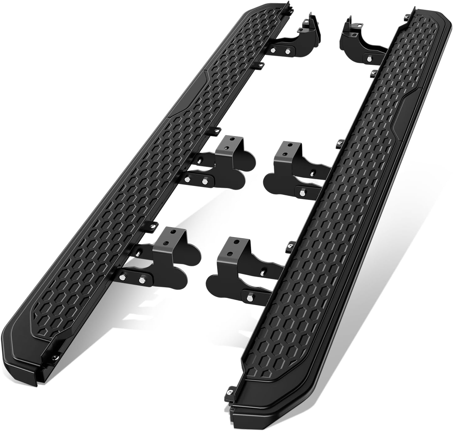 Auto Dynasty Running Boards Compatible with 2023-2026 Honda CR-V, Stainless Steel Side Steps, Matte Black