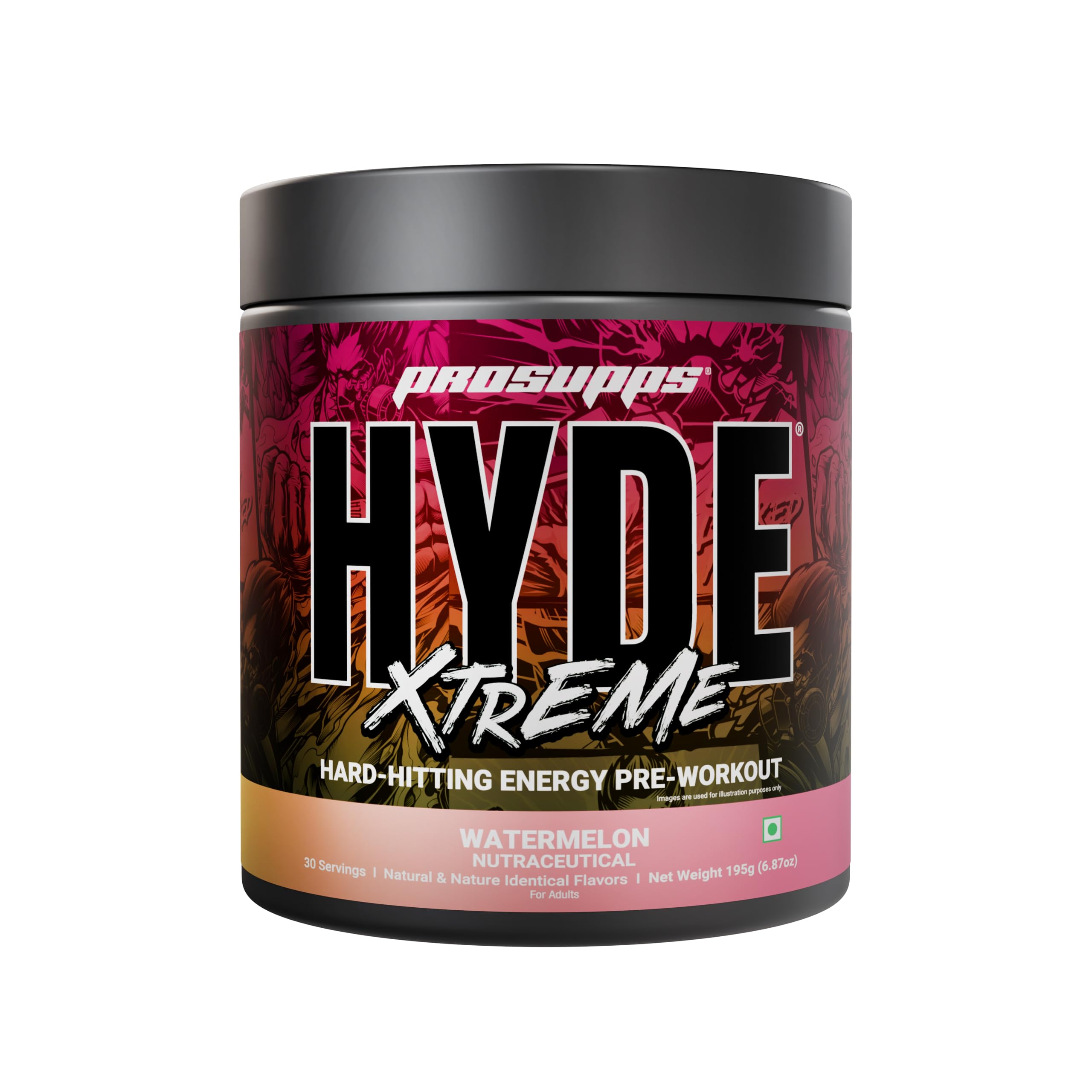 ProSupps Hyde Xtreme Strawberry Lemonade High Stim Pre Workout, 30 Servings — Amazon image 16