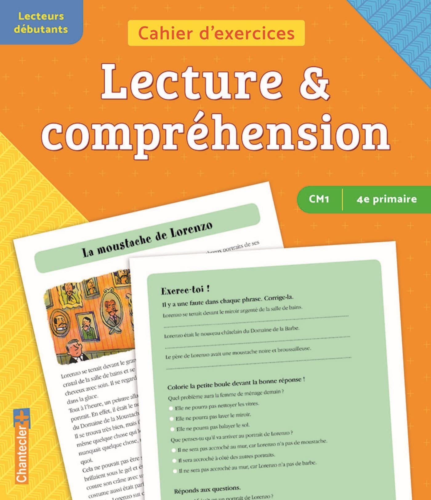 Cahier d'exercices Lecture & compréhension (CM1 - 4e primaire) (orange - jaune): Lecteurs débutants (orange/jaune)