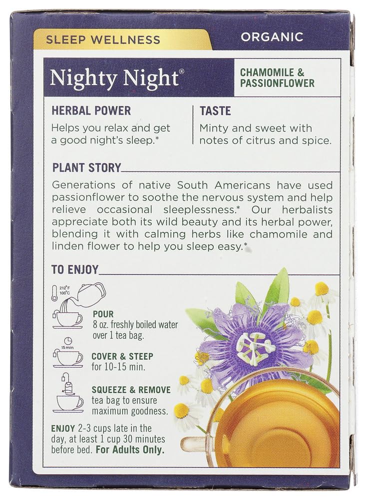Traditional Medicinal's Nighty Night Herb Tea (3x16 bag)