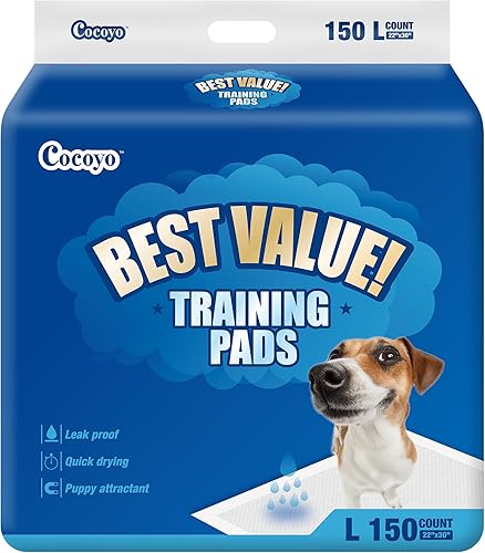 Miniatura 7 de COCOYO Almohadillas de entrenamiento para perros de tamaño extra grande, absorción de carbono que elimina el olor de orina, almohadillas de carbón