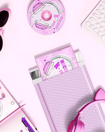 Miniatura 83 de GSSUSA - Sobres acolchados de polietileno de 6” x 10”, sobres de burbujas, bolsas sobres para envíos de pequeños paquetes, bolsa de envío, paquete