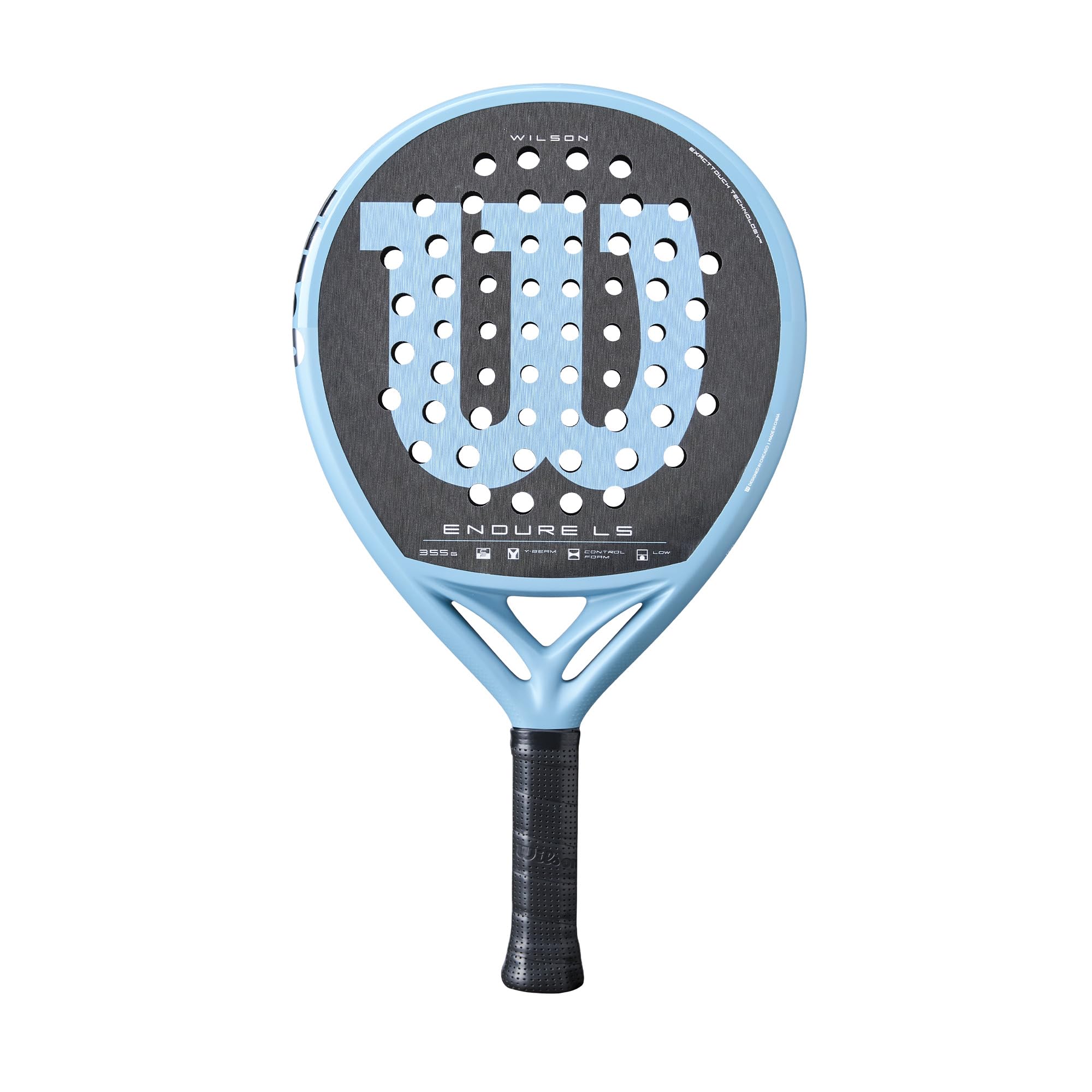 Wilson Endure V1 Raquettes de padel – Taille de la poignée : 6,5 cm