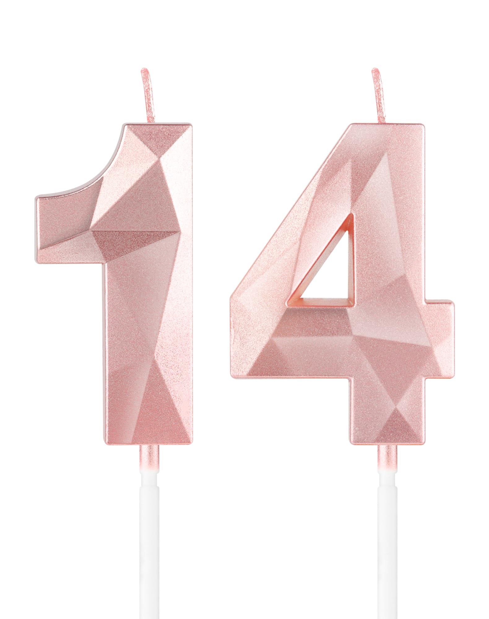 Royal Blue 13th Birthday Candles, 3D Number 13 Candle for Cake, Boy Girl 13th Birthday Decorations,Sapphire Candle Topper Blue Cake Decorations for Birthday Party Wedding Anniversary Supplies — view 311