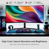 Z-Edge AGEX Écran PC Gaming Incurvé 34 Pouces 240Hz 3440x1440 1500R 1ms - 6