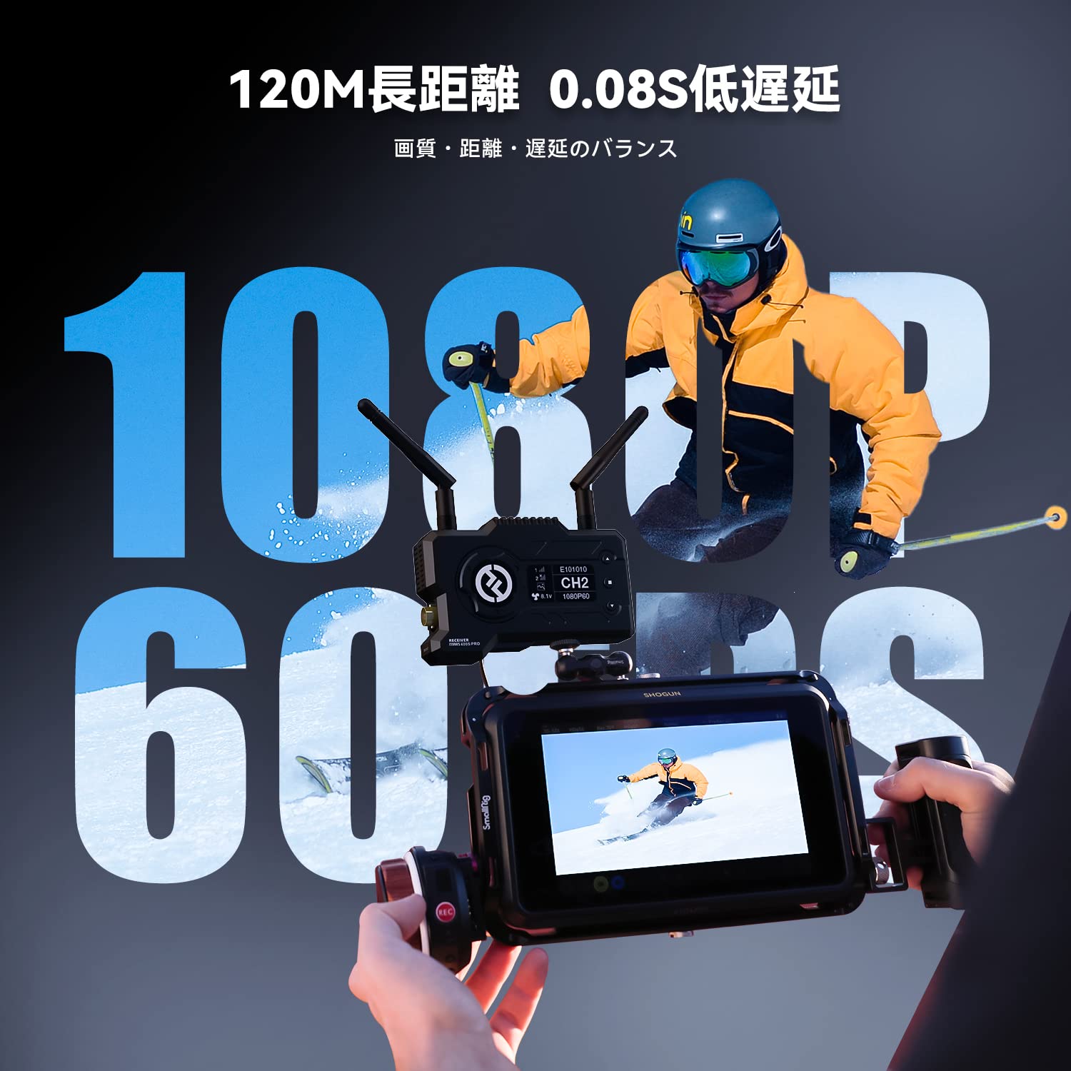 Amazon | 【公式販売店】Hollyland Mars 400S PRO SDI&HDMI無線映像 