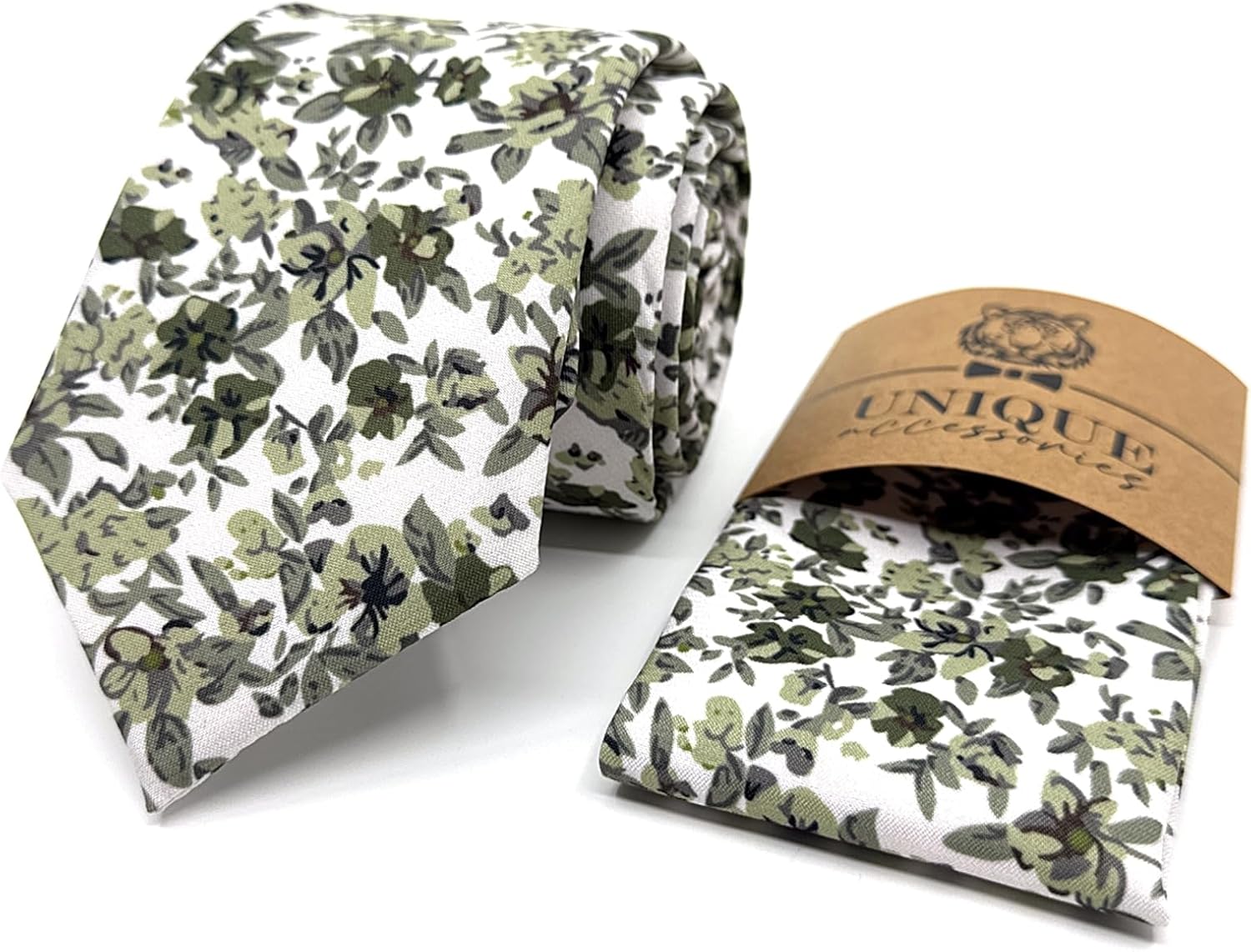 Men's Necktie – Office Wear Necktie for Business, Weddings Floral Tie, Formal Occasions