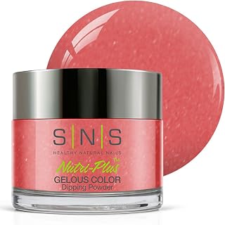 SNS Nail Dip Powder, Gelous Color Dipping Powder - I've Fallen For You (Pink/Mauve, Shimmer) - Long-Lasting Dip Nail Color Lasts 14 Days - Low-Odor & No UV Lamp Required - 1oz