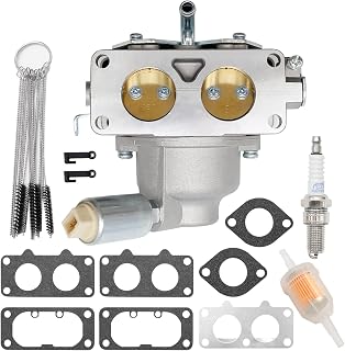 Vkinman 791230 Carburetor Replacement for Briggs & Stratton 20HP 21HP 23HP 24HP 25HP intek V-Twin Engine 799230 699709 499804 Carb Kit with Gaskets Spark Plug