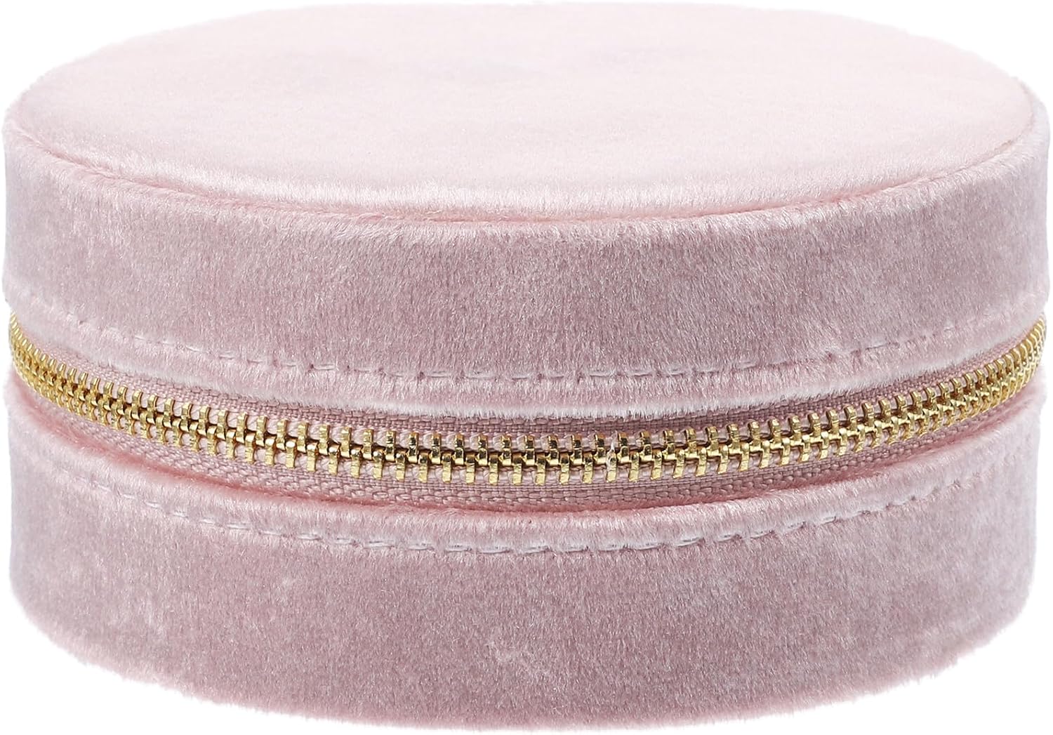 Milisten Portable Travel Jewelry Case with Velvet Lining Mini Jewelry Organizer Box for Rings Earrings Necklaces for Women