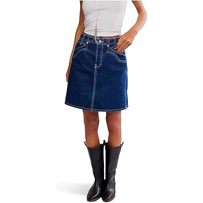 Юбка Free People We The Free Suzy Denim Midi Skirt