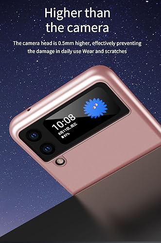 Miniatura 6 de MRRSIWEI Funda de teléfono para Samsung Galaxy Z Flip 4 compatible con Magsafe, ajuste delgado, de policarbonato duro, a prueba de golpes,