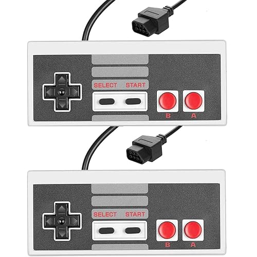 MEKBOK NES Controller - Original NES system Pack of 2