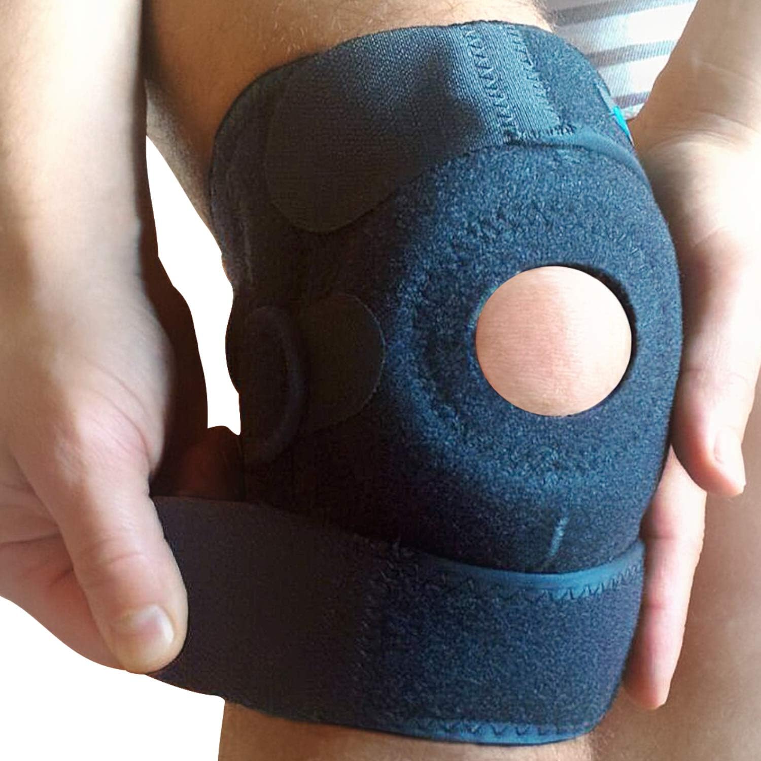 Knee Brace for Meniscus Tear/Arthritis/ACL/Joint Support Premium Knee Brace for Meniscus Tear/Arthritis/ACL/Joint Support with Patella Stabilizer Knee Braces for Women/Men