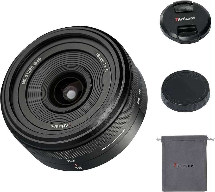 Amazon.com : 7artisans 18mm f5.6 Full-Frame Manual Focus Ultra