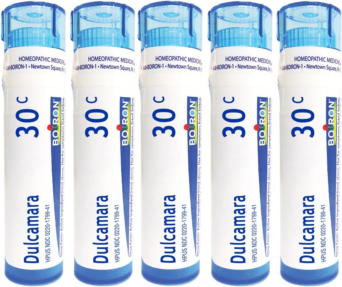 Boiron Dulcamara 30C, Homeopathic Medicine for Joint Pain (Pack of 5)