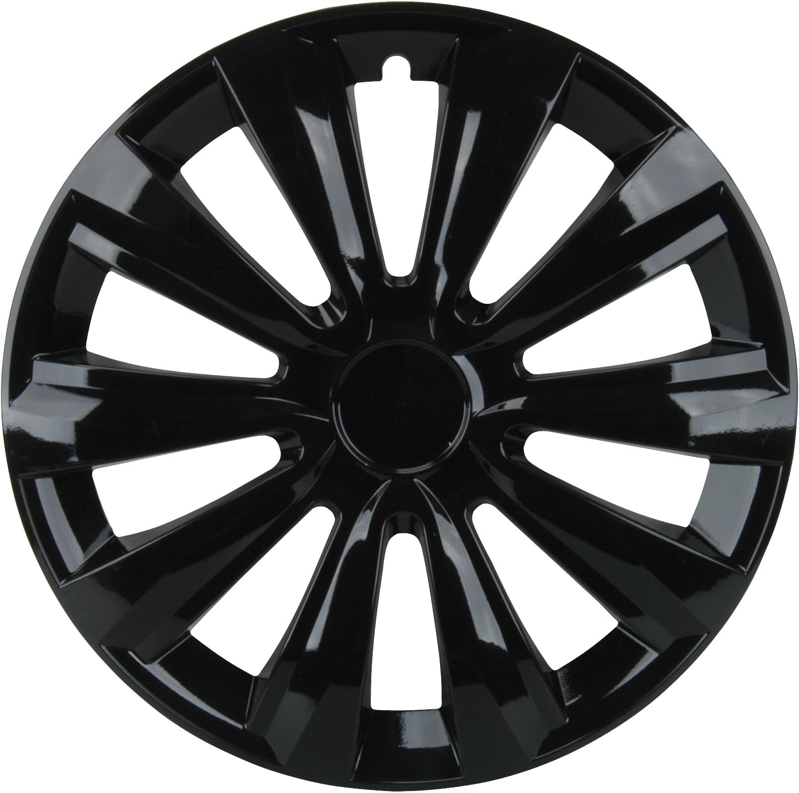 Unitec 75477 Delta Wheel Trim 15-Inch - Black [ Set of one ]