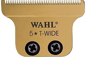 Wahl Professional Gold Adjustable T-Wide Fade Blade for 5-Star Series Detailer Li Gold Trimmer