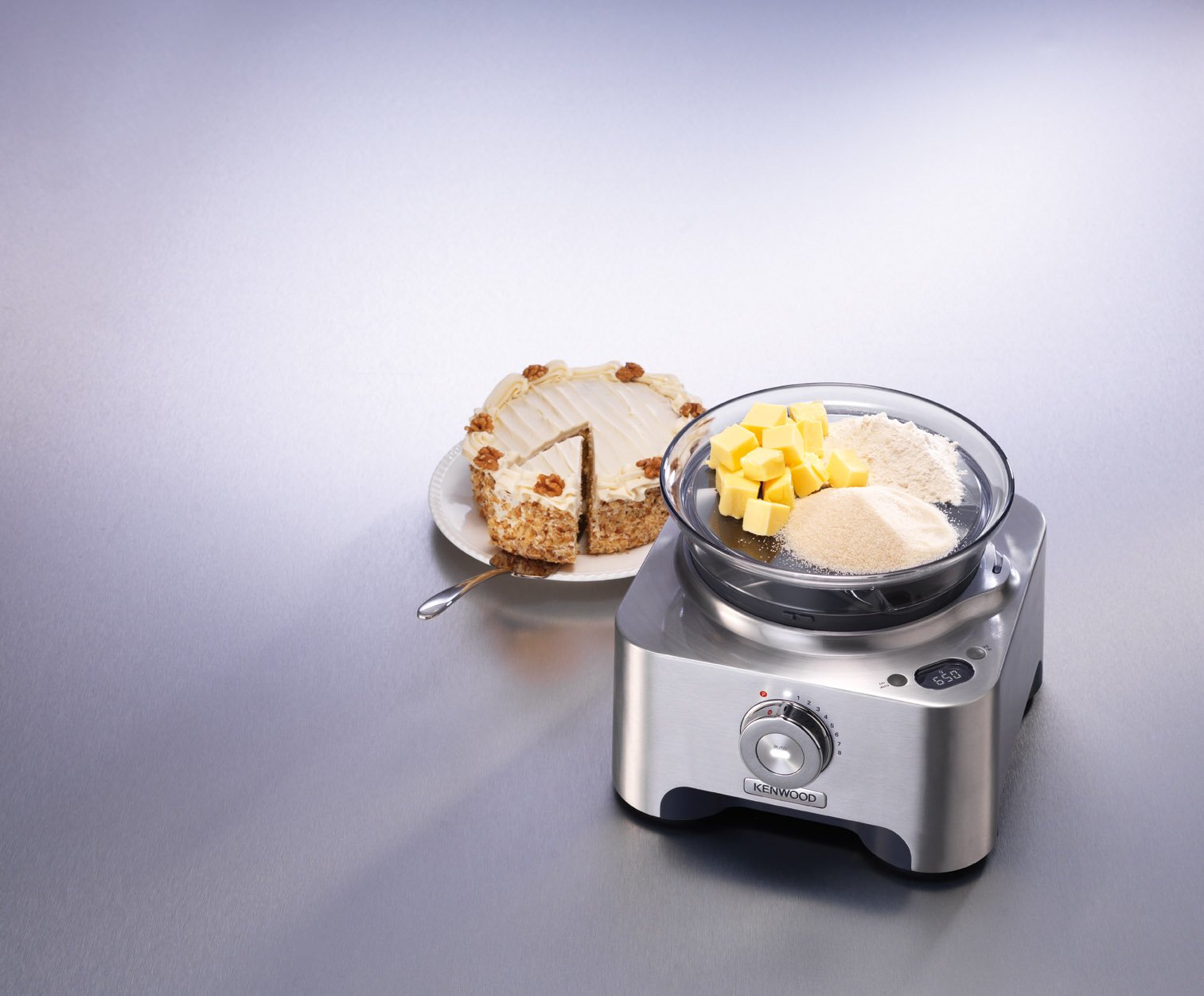 Kenwood FPM910 Multipro Excel 16 Cup Food Processor, Stainless Steel