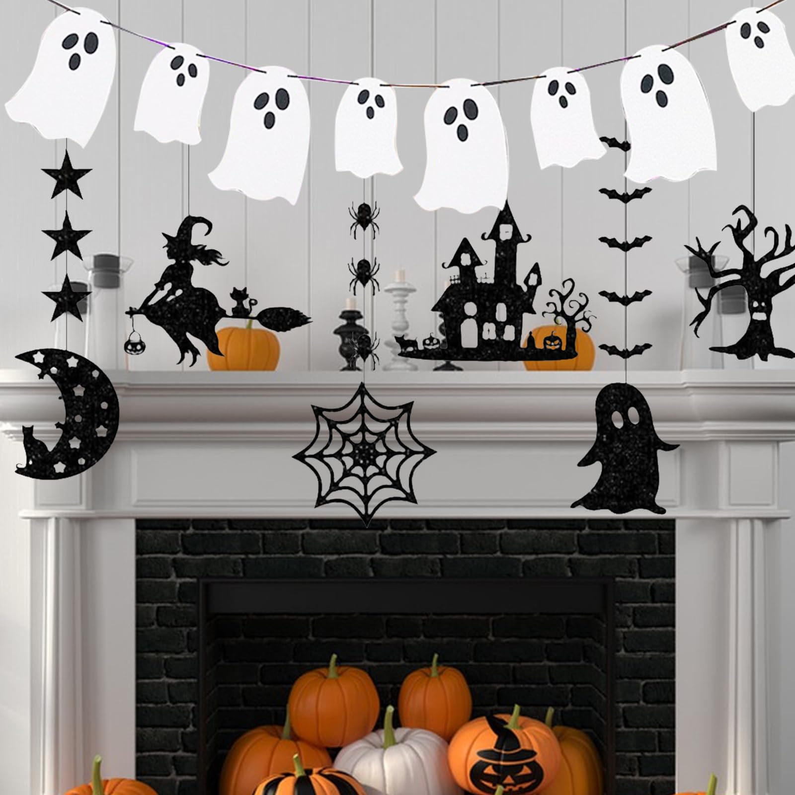 Amazon.co.jp: Coollooda ハロウィン飾りセット 7本セット ハロウィン