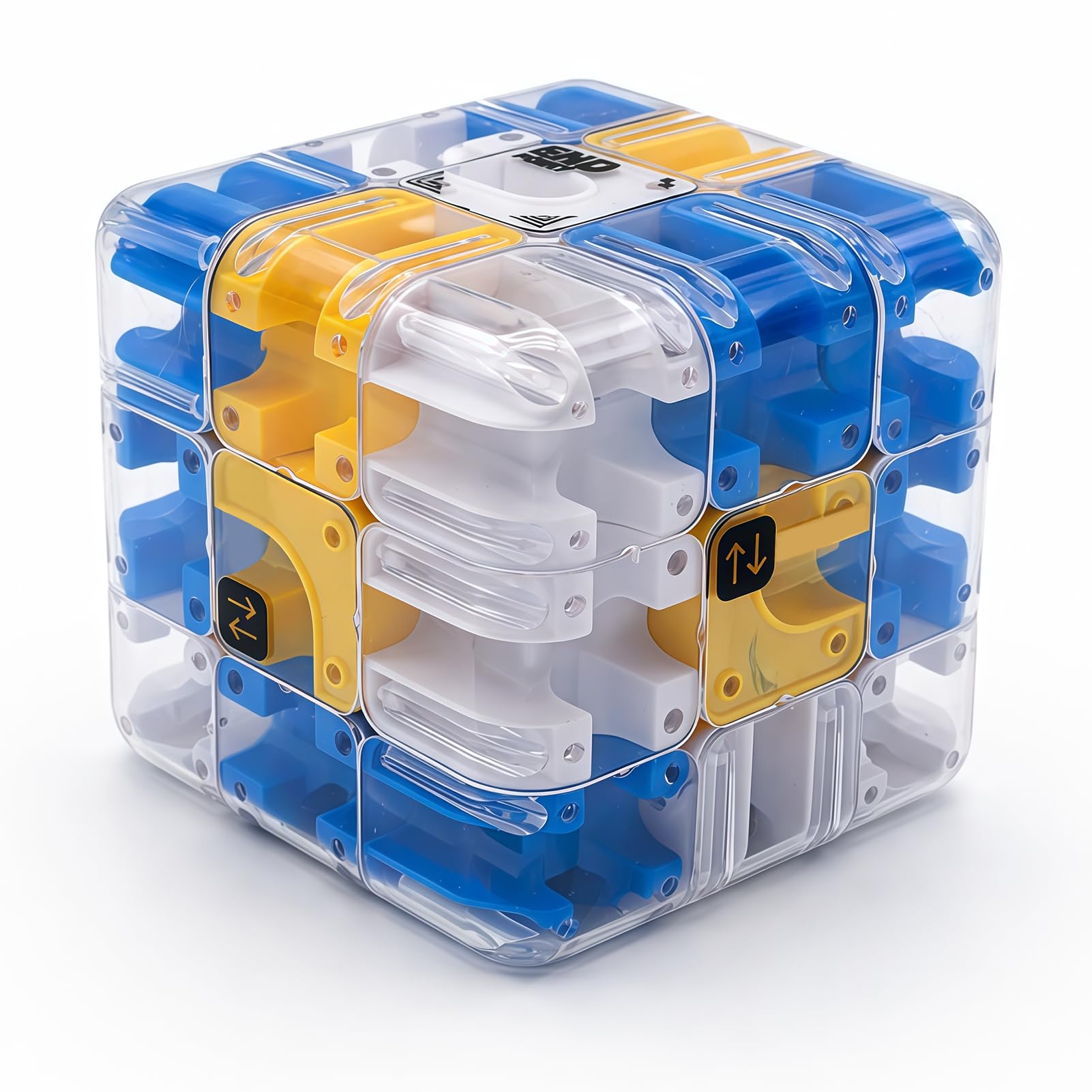 UIHRLM 3D Large Labyrinth 3D Maze Cube, Rolling Ball Maze Cube Game