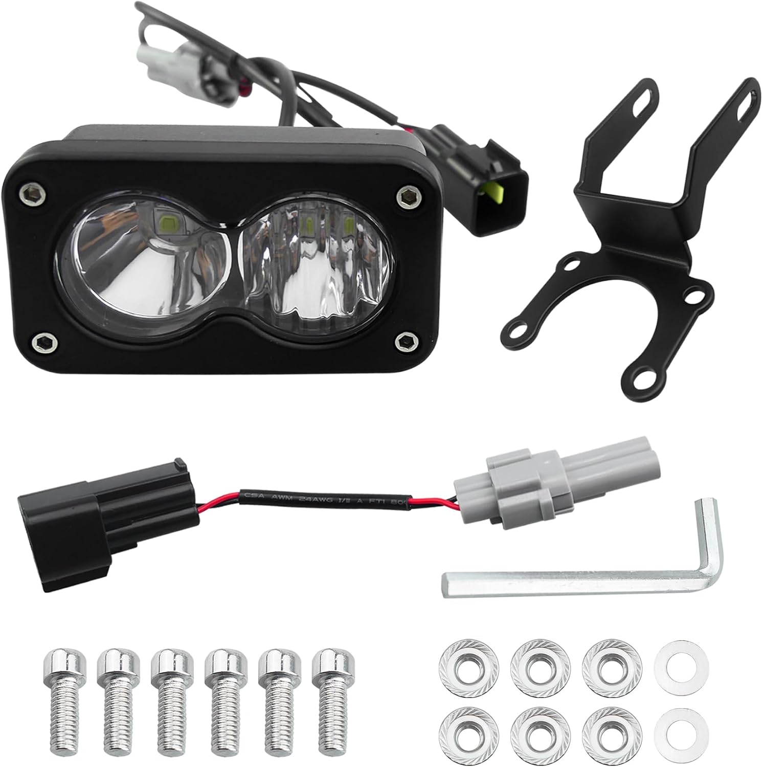 Headlight Kit with Adapter Harness Fit for Talaria Sting R MX4 MX3 for Sur-Ron Segway X260