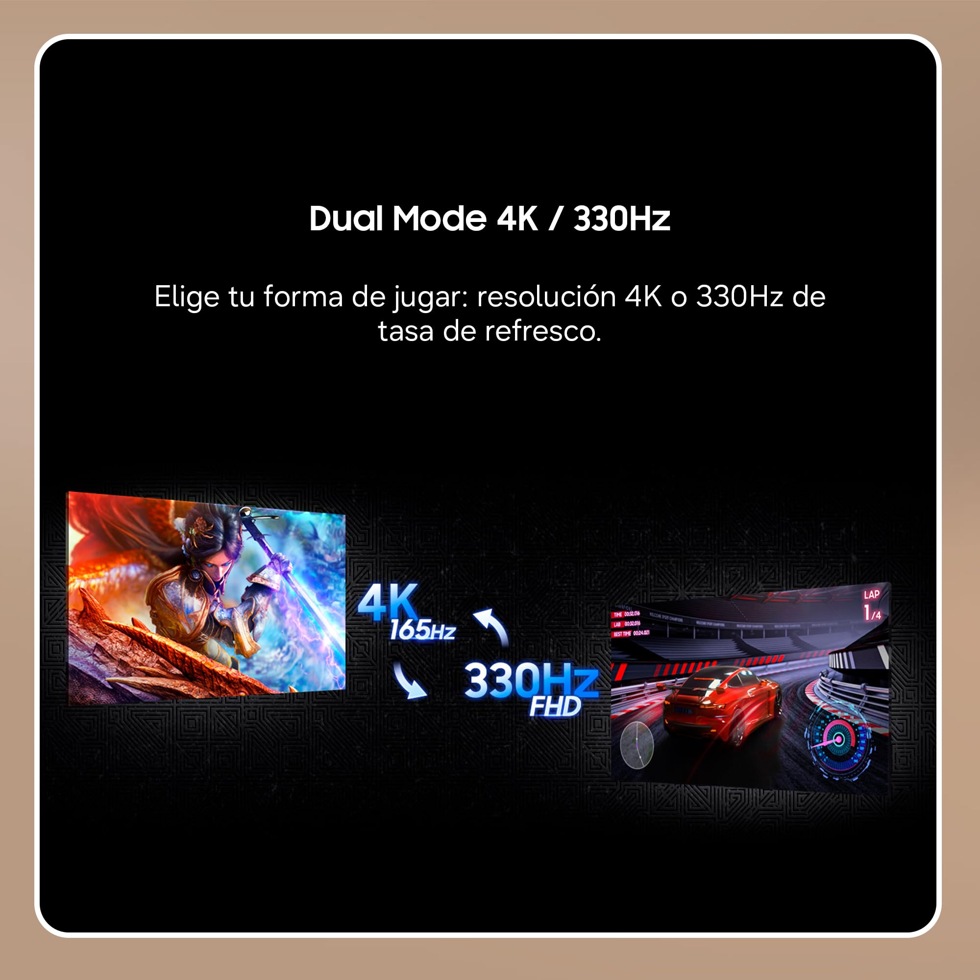Samsung Monitor Gaming Odyssey OLED G7 G73SH 32" 4K con 165Hz y Glare Free