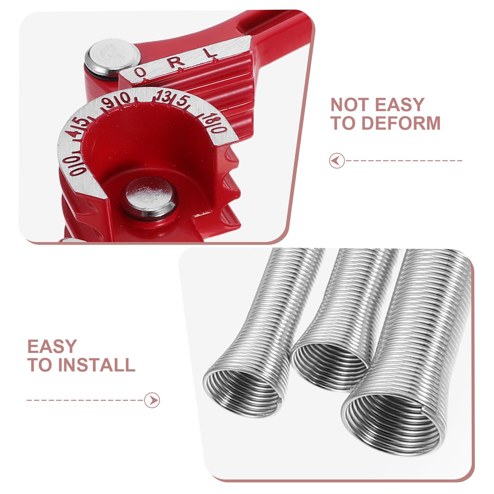 Utensili per Piegatura Alluminio Slot Piegatubi Manuali per Tubi in Rame e Alluminio Attrezzatura Portatile per HVAC e Aria Condizionata