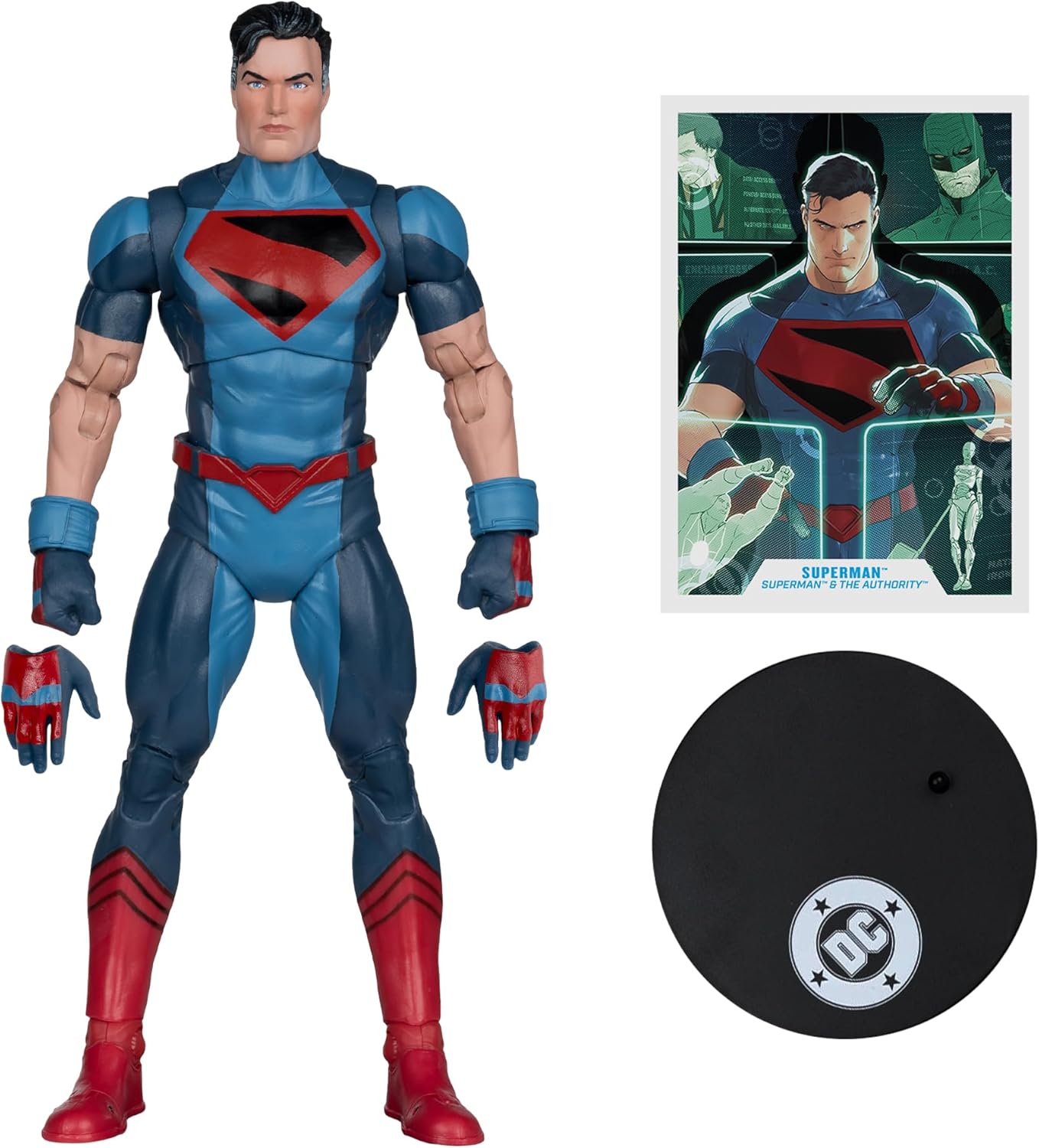 McFarlane Toys- DC Multiverse Superman (Superman & The Authority) 7in Action Figure
