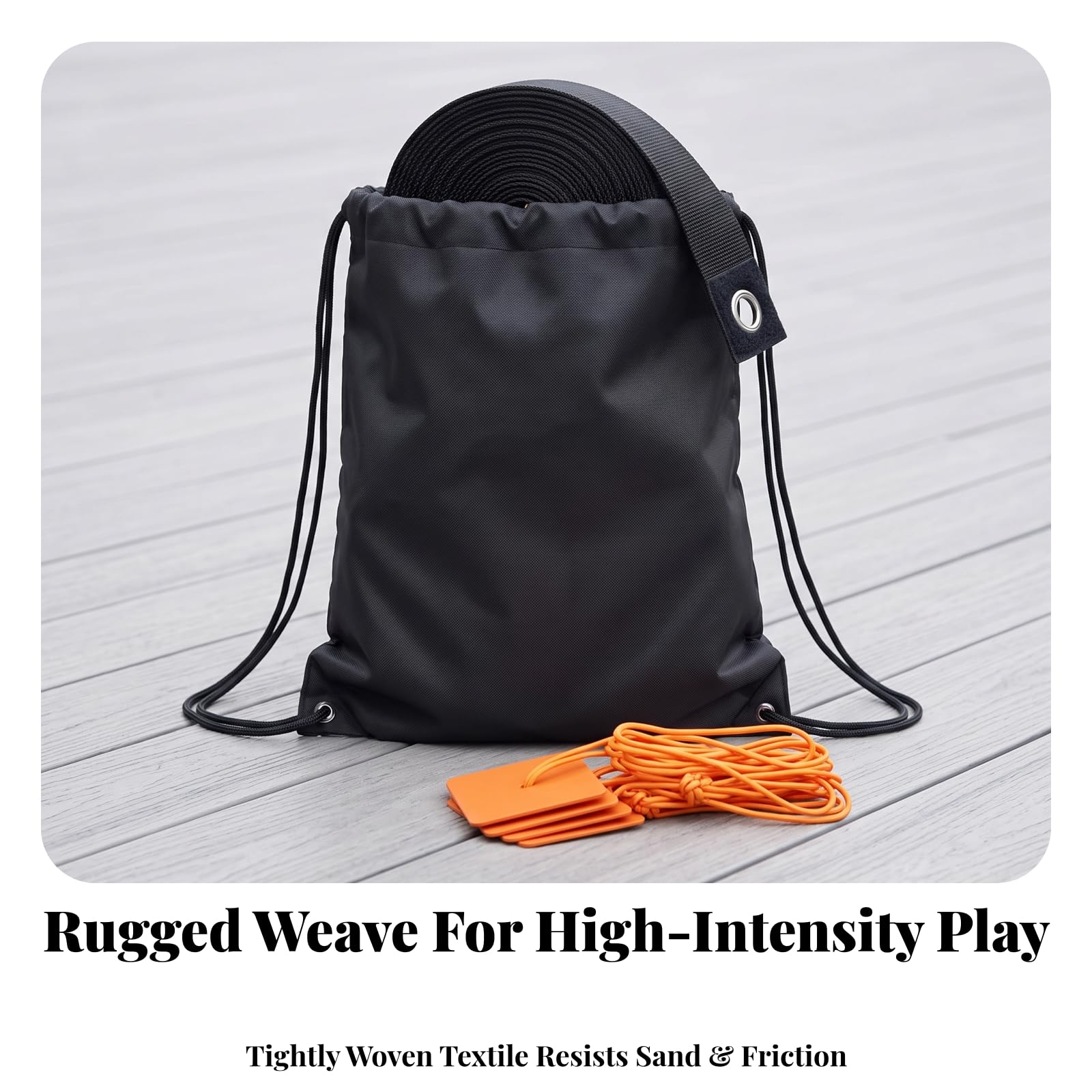 Kit Marcación Cancha Voleibol | Resistente, limitadora Voleibol, Ajustable, para Parque, Entrenadores