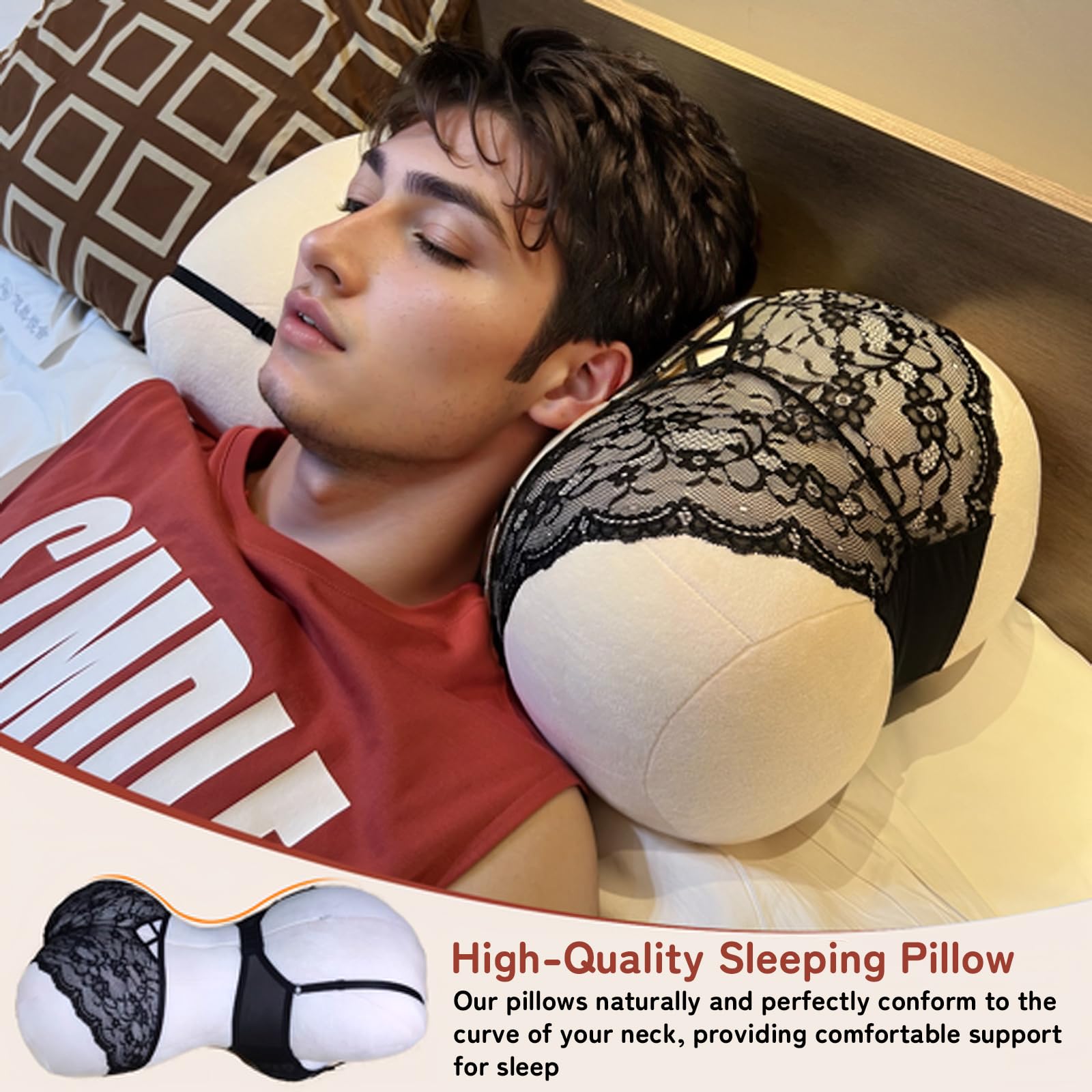 Amazon.com: GZYLCH Human-Shaped Throw Pillow Cushion with Cotton Filling,  Soft and Supportive, Full Size Sex Plush Dolls with Holes for Silicone  Accessories, Relieves Stress and Anxiety : Home & Kitchen