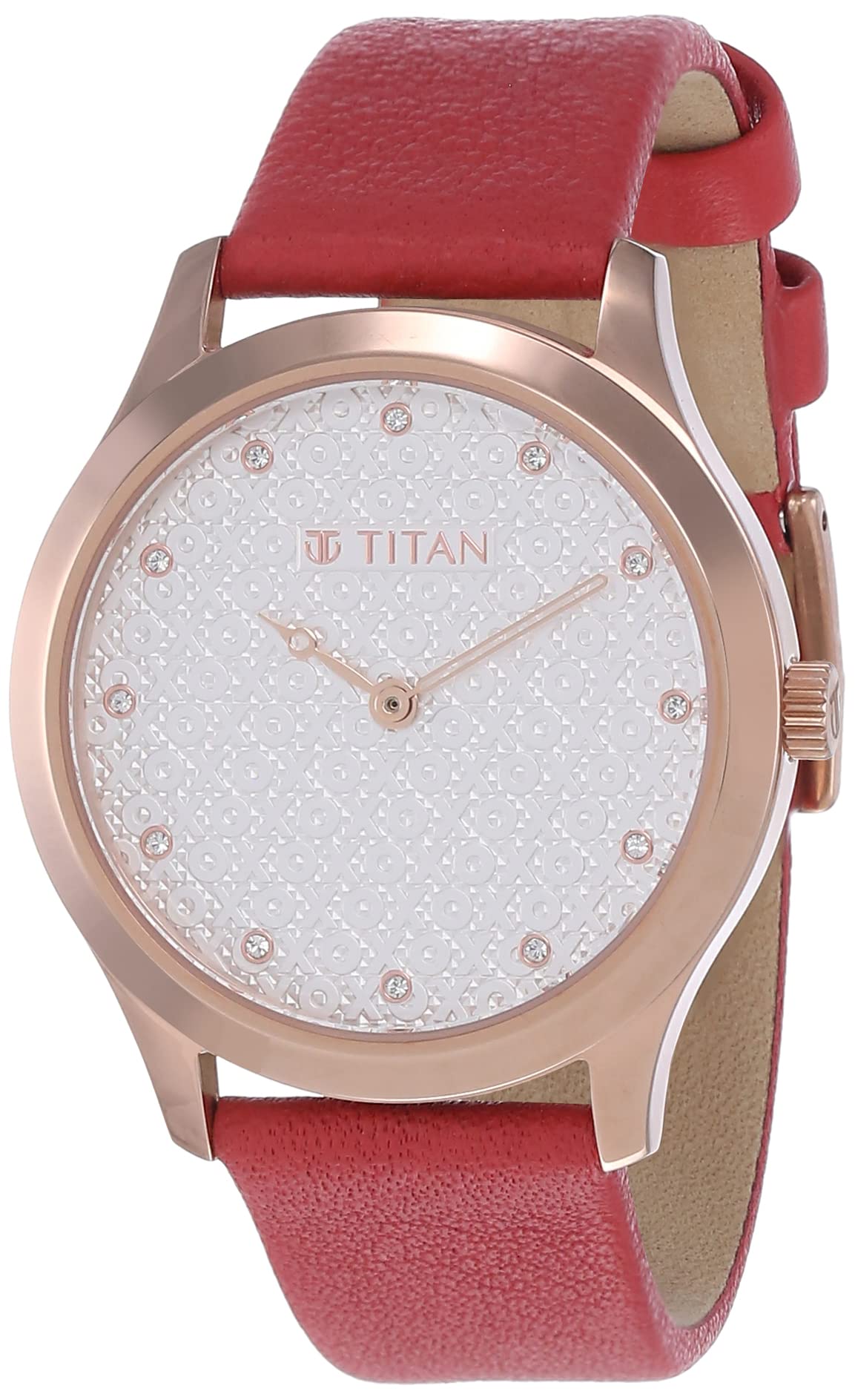 Titan Women Leather Charming Love Valentines Analog White Dial Watch-95124Wl02F / 95124Wl02F, Band Color-Beige (B08469FRLB) Amazon Price History, Amazon Price Tracker