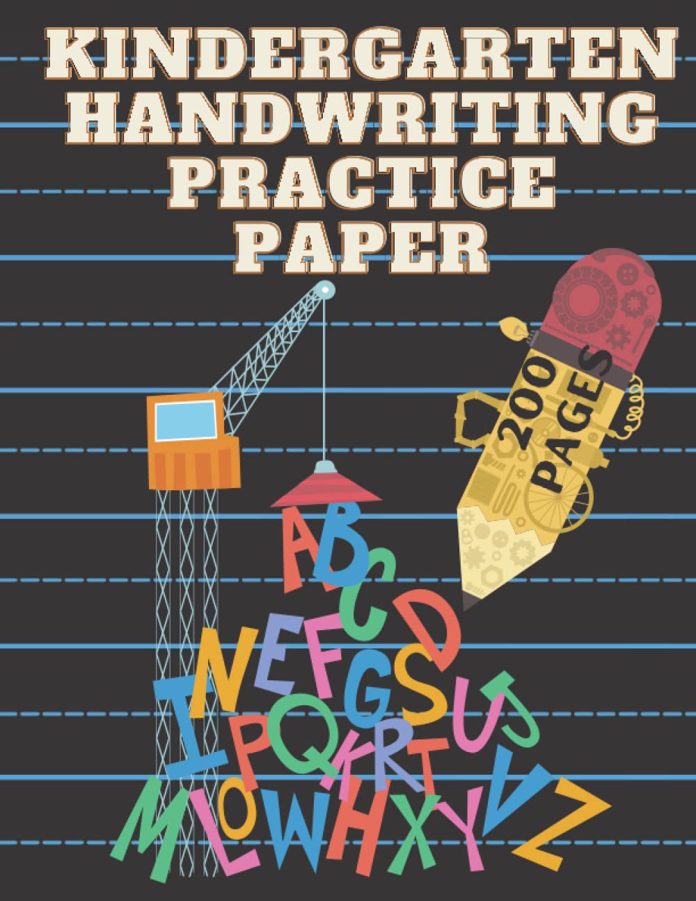 Independently published Handwriting practice paper with dotted lines: Paper 8.5" x 11" Handwriting Practice Paper for Kids