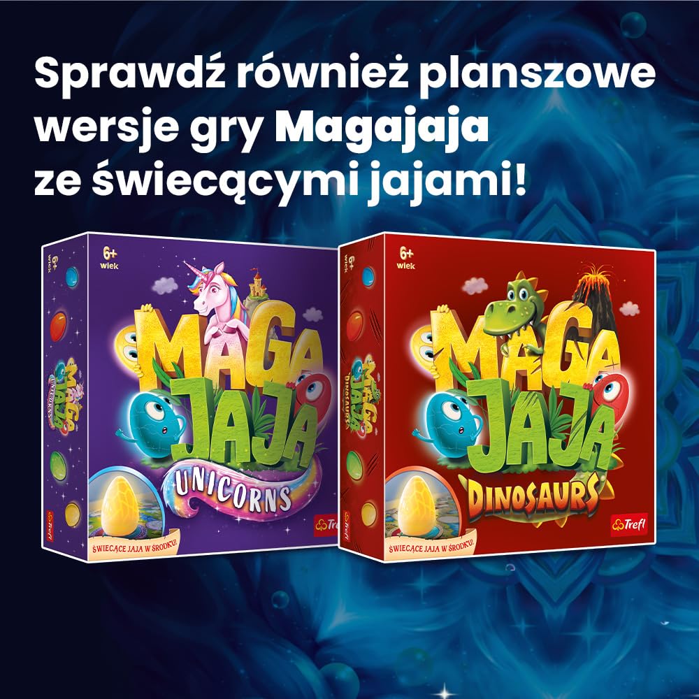 Trefl - Magajaja Gra Karciana - Dynamiczna Gra Rodzinna, Karcianka dla Dorosłych i Dzieci od 6 lat