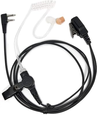 dapter Covert Acoustic Tube Earpiece Surveillance Headset for ICOMIC-F3 F3S F3G F4 F4G F11 F11S F14 F14S F21 F21S F24 F24S IC-F3011 IC-F4011 IC-F3001 IC-F4001 IC-T70A V80 A24 A6 A14 Two Way Radio