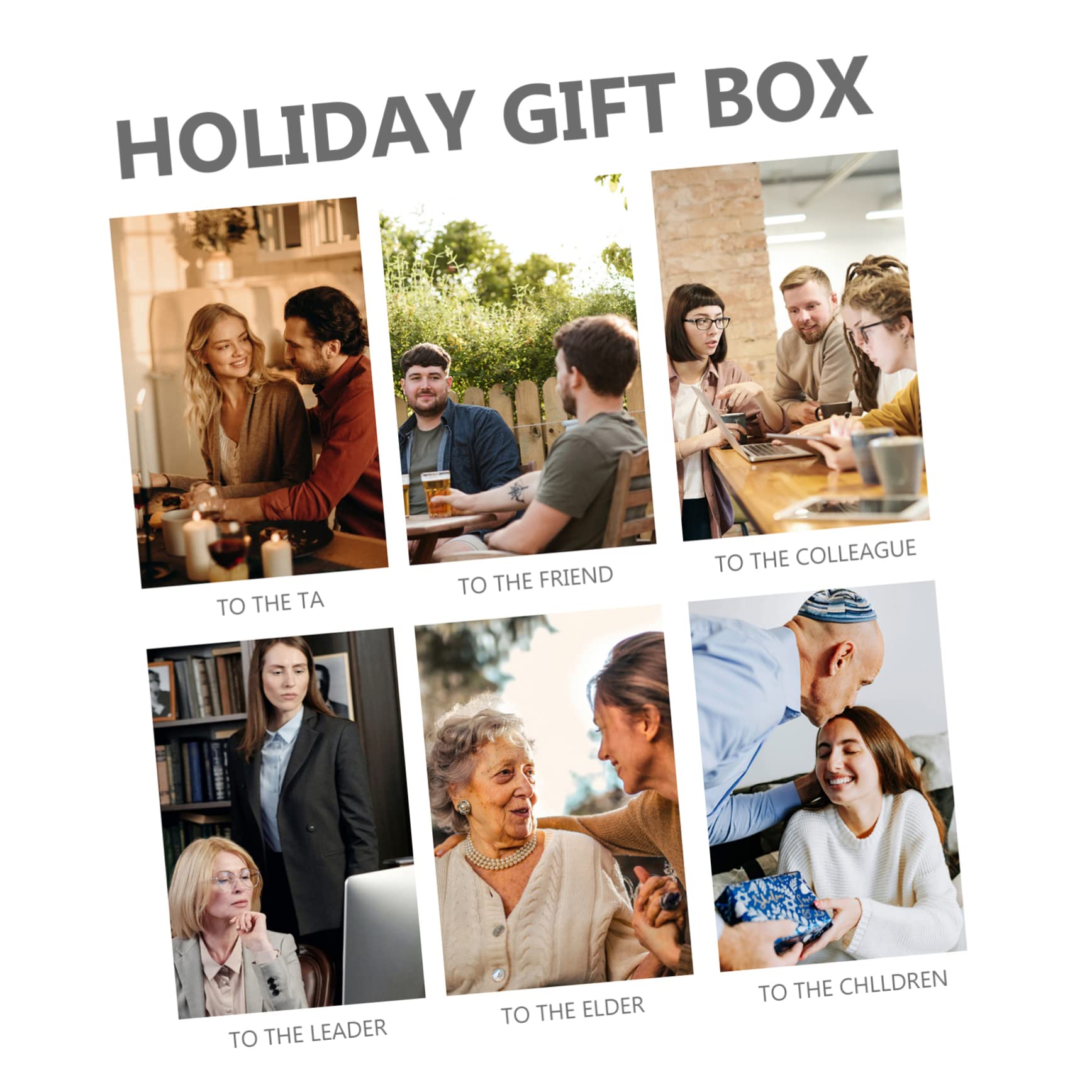 KOMBIUDA Geschenkboxen 15 Stück aus Weißem Papier in 3 Verschiedenen Größen mit Deckel Verpackungskartons für Hochzeit und Party als Praktische Geschenkschachteln
