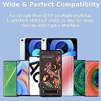 Vista 2 de [Paquete de 2] Cargador rápido Pixel 9 8 7 de 30 W para Google Pixel 9 9 Pro 8 8 Pro 7 7a 7 Pro 6 6a 6 Pro, 6.6 pies PD USB C carga rápida