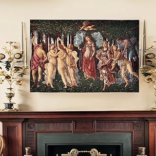 AureoMadis Woven Tapestry Wall Hanging - Medieval Victorian Vintage Art ...