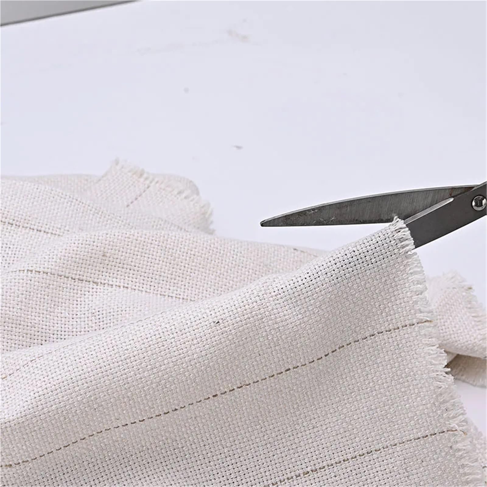 Punch Needle Stoff Primärer Tuftingstoff mit markierten Linien, großes Stickvlies, 1,5 x 10 m für punch needle(1.5x10M)