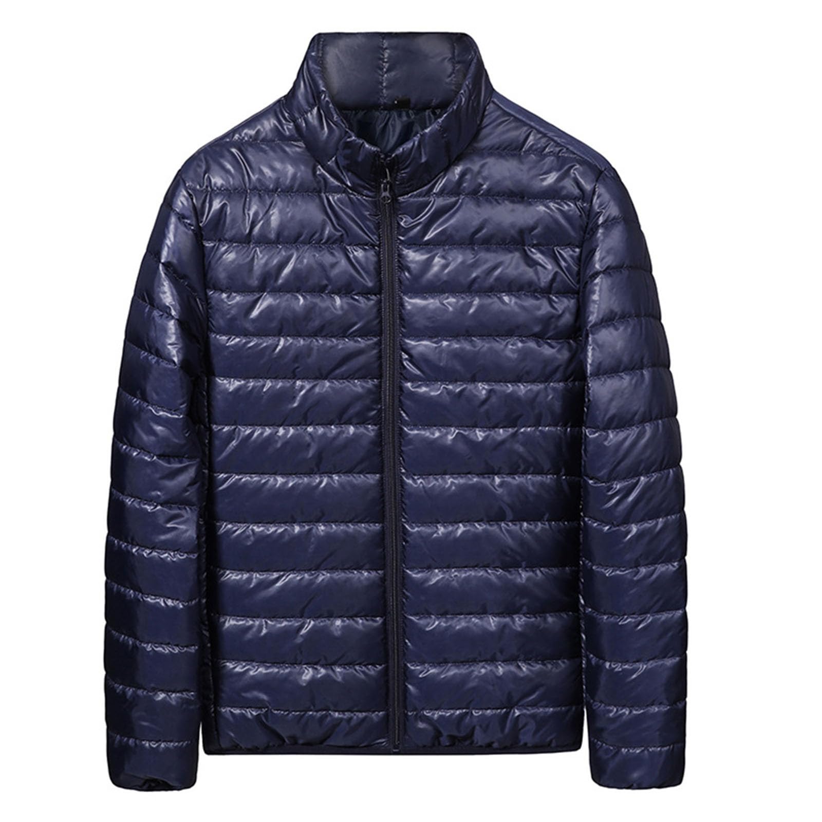Mens Puffer Jackets Oversized down Jackets Winter Warm Quilted Puffer Jacket Coats Baggy Jackets Zipper Cardigans
