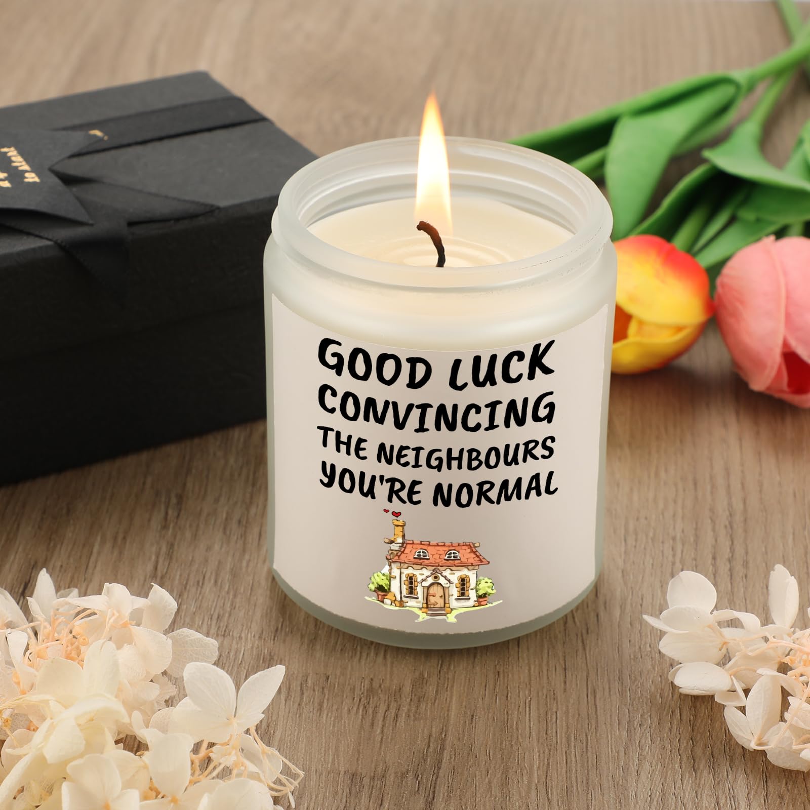 New Home Gifts, CadeauJoie House Warming Gifts New Home, 7OZ Scented Jar Candles for Women Friend Couple, Family, Sister, Bestie - Image 4
